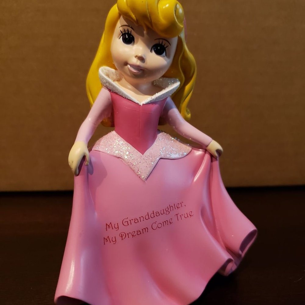 My Granddaughter "My Dream Come Ture" Disney Aurora Sleeping Beauty Figurine